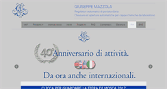 Desktop Screenshot of giuseppe-mazzola.com